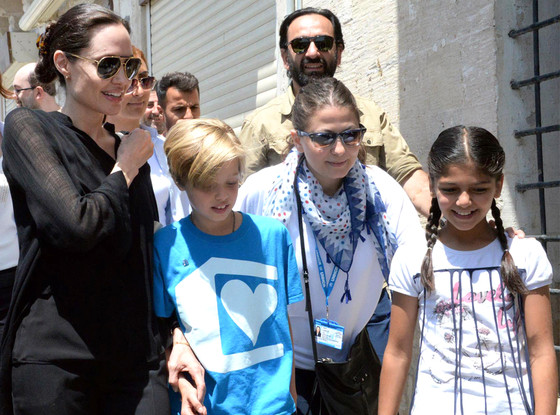Angelina Jolie, Shiloh Jolie-Pitt Angelina Jolie, Shiloh Jolie-Pitt